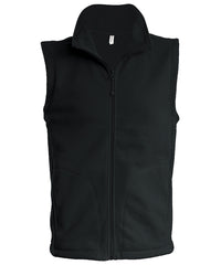 Kariban Luca Men's Microfleece Gilet - Black*