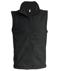 Kariban Luca Men's Microfleece Gilet - Dark Grey