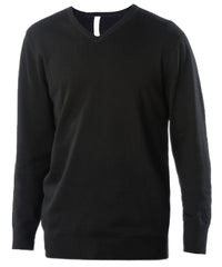 Kariban Men's V-neck Jumper - Black