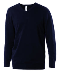 Kariban Men's V-neck Jumper - Navy