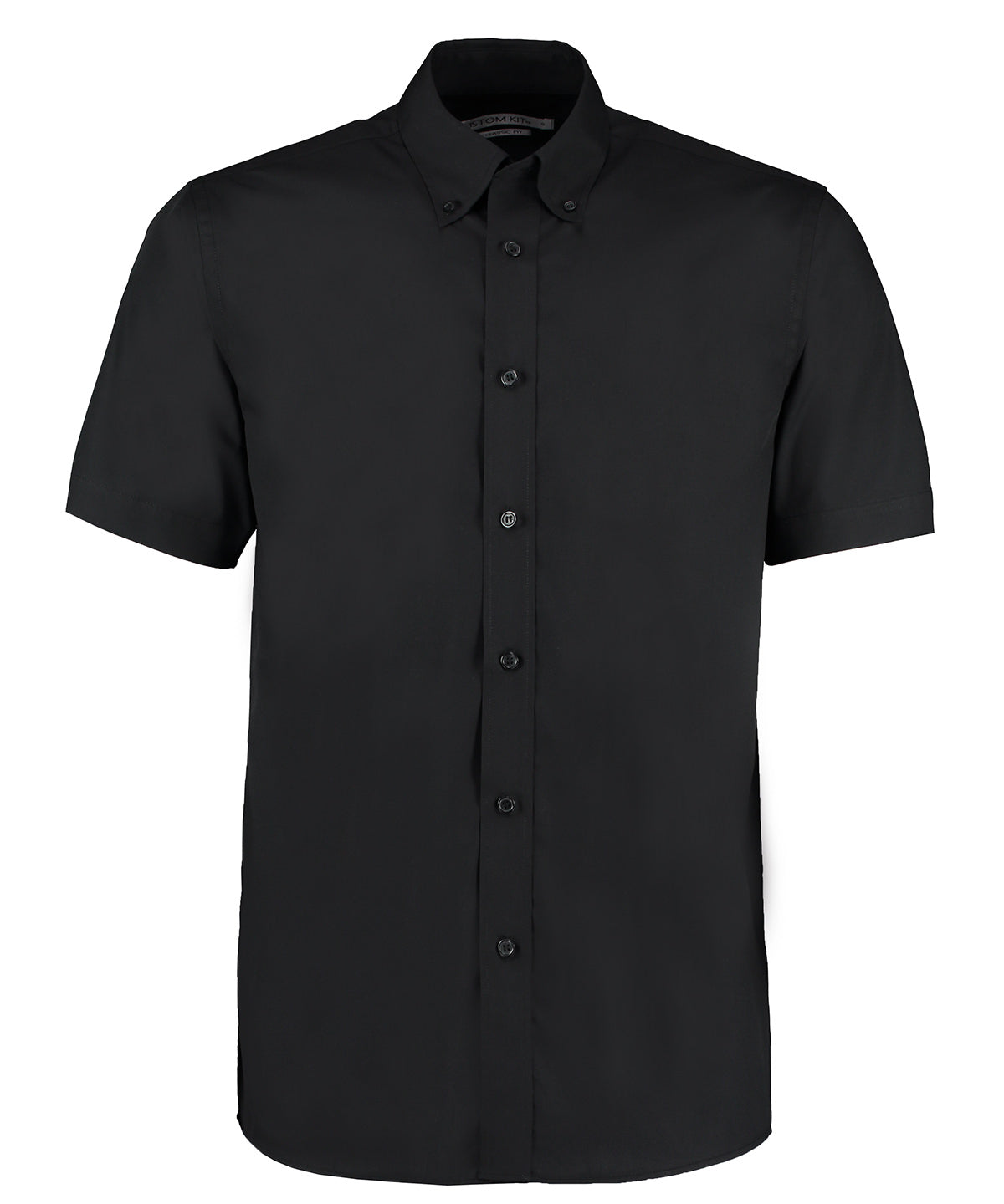 Kustom Kit Workforce Shirt Short-sleeved (classic Fit) - Black