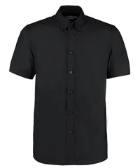 Kustom Kit Workforce Shirt Short-sleeved (classic Fit) - Black
