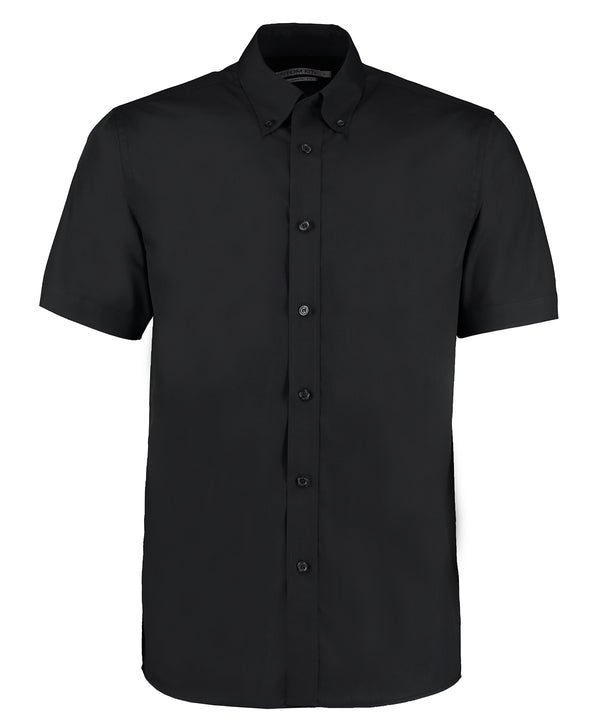 Kustom Kit Workforce Shirt Short-sleeved (classic Fit) - Black