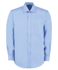 Kustom Kit Business Shirt Long-sleeved (classic Fit) - Light Blue