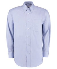 Kustom Kit Corporate Oxford Shirt Long-sleeved (classic Fit) - Light Blue*