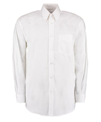 Kustom Kit Corporate Oxford Shirt Long-sleeved (classic Fit) - White*