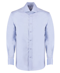 Kustom Kit Executive Premium Oxford Shirt Long-sleeved (classic Fit) - Light Blue