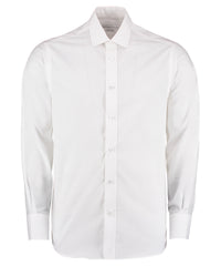 Kustom Kit Tailored Business Shirt Long-sleeved (tailored Fit) - White
