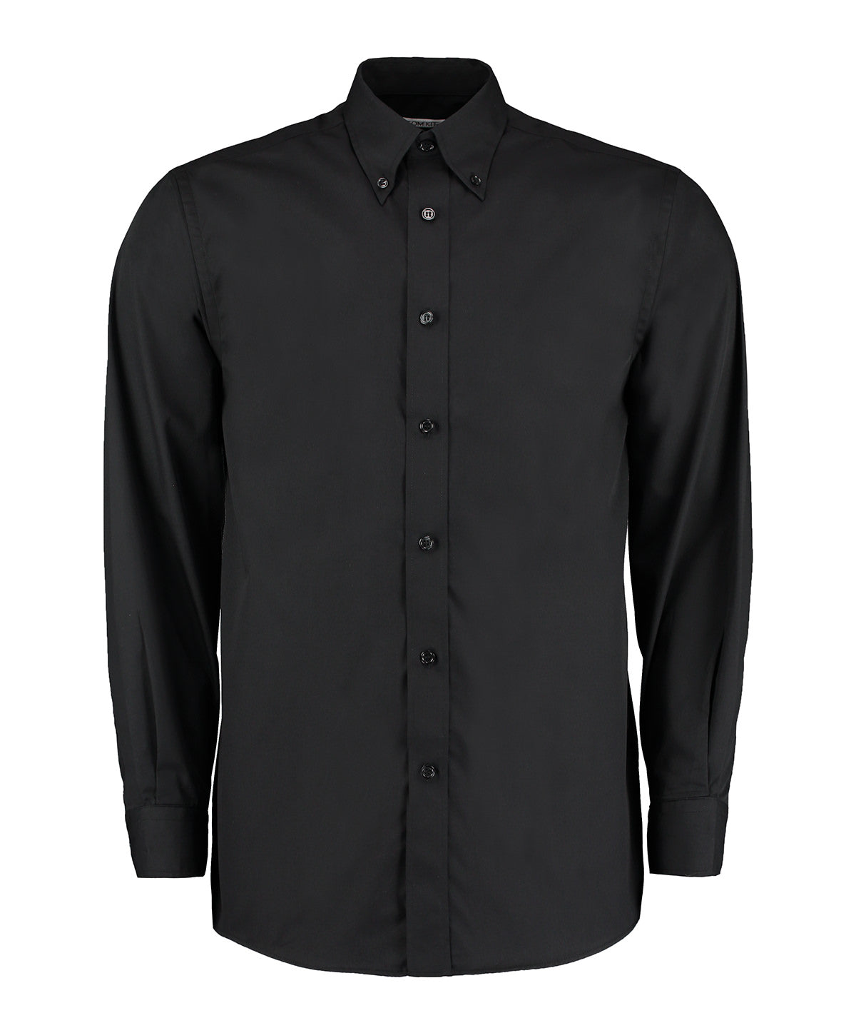 Kustom Kit Workforce Shirt Long-sleeved (classic Fit) - Black