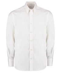 Kustom Kit Premium Oxford Shirt Long-sleeved (tailored Fit) - White*