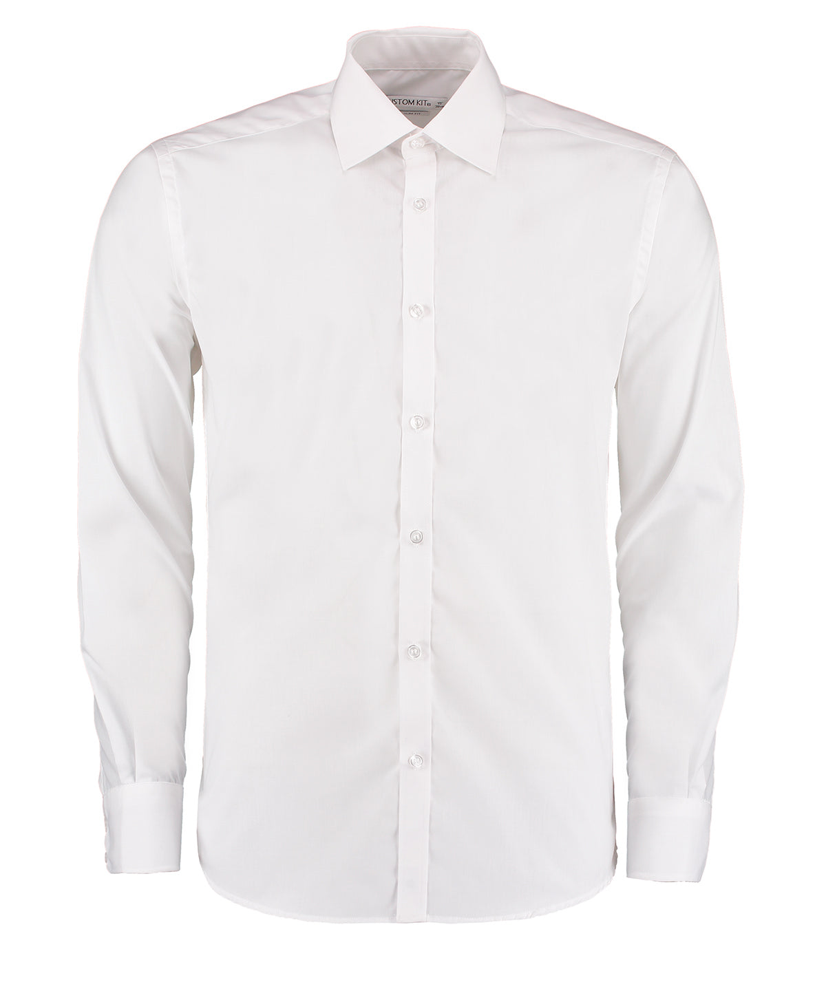 Kustom Kit Business Shirt Long-sleeved (slim Fit) - White