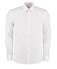 Kustom Kit Business Shirt Long-sleeved (slim Fit) - White