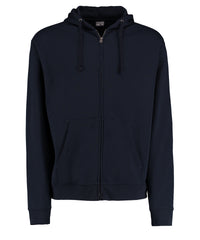 Kustom Kit Klassic Hooded Zipped Jacket Superwash® 60° Long Sleeve (regular Fit) - Navy