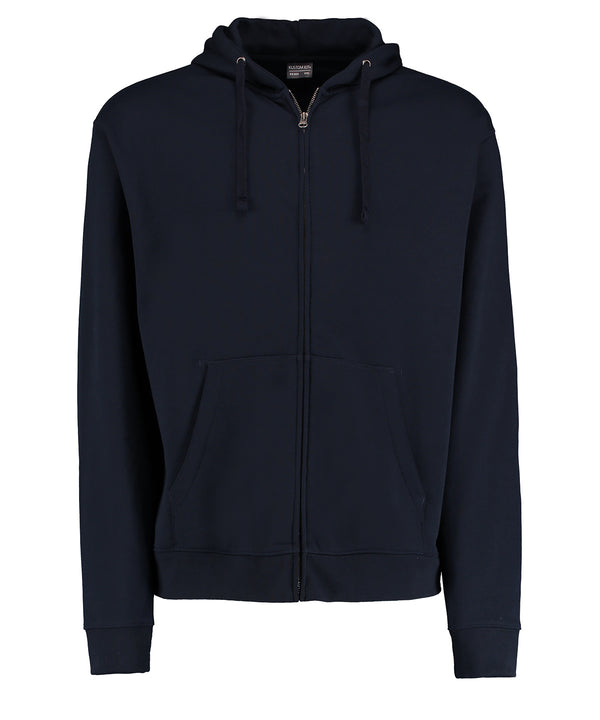 Kustom Kit Klassic Hooded Zipped Jacket Superwash® 60° Long Sleeve (regular Fit) - Navy