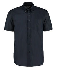 Kustom Kit Workplace Oxford Shirt Short-sleeved (classic Fit) - French Navy