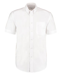 Kustom Kit Workplace Oxford Shirt Short-sleeved (classic Fit) - White*