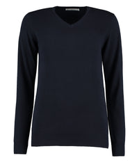 Kustom Kit Women's Arundel Sweater Long Sleeve (classic Fit) - Navy