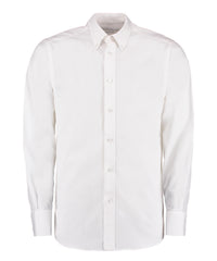 Kustom Kit City Business Shirt Long-sleeved (tailored Fit) - White