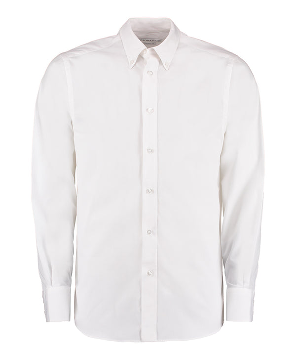 Kustom Kit City Business Shirt Long-sleeved (tailored Fit) - White