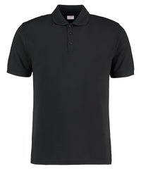 Kustom Kit Klassic Polo Short Sleeved Superwash® 60ºC (slim Fit) - Black