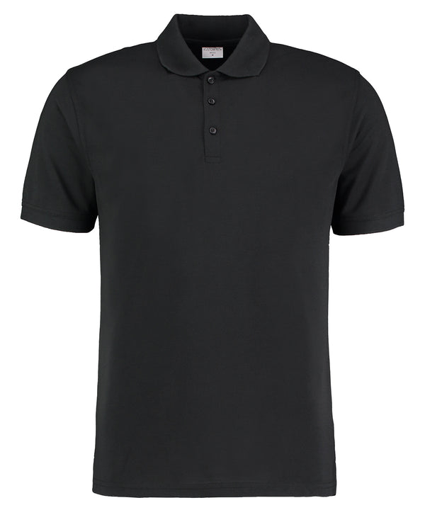 Kustom Kit Klassic Polo Short Sleeved Superwash® 60ºC (slim Fit) - Black