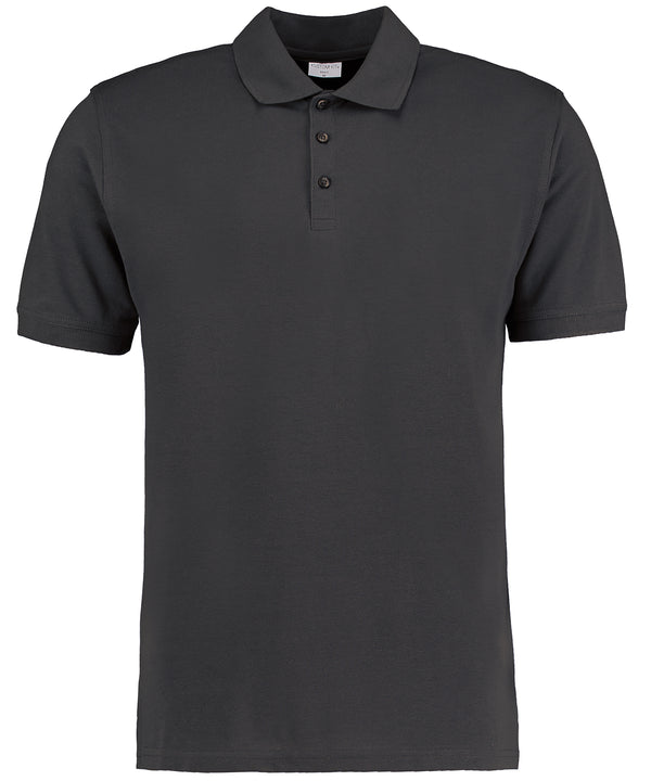 Kustom Kit Klassic Polo Short Sleeved Superwash® 60ºC (slim Fit) - Graphite