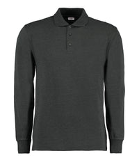 Kustom Kit Piqué Polo Long-sleeved (classic Fit) - Graphite