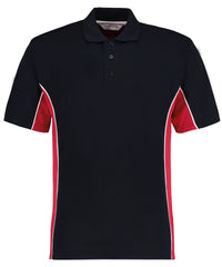 Kustom Kit Track Polo (classic Fit) - Navy/Red/White