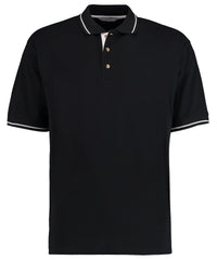 Kustom Kit St Mellion Polo (classic Fit) - Black/White