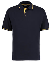 Kustom Kit St Mellion Polo (classic Fit) - Navy/Sun Yellow