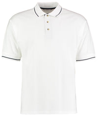 Kustom Kit St Mellion Polo (classic Fit) - White/Navy