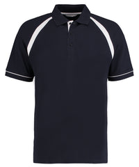 Kustom Kit Oak Hill Polo (classic Fit) - Navy/White
