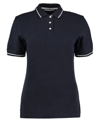 Kustom Kit Women's St Mellion Polo (classic Fit) - Navy/White