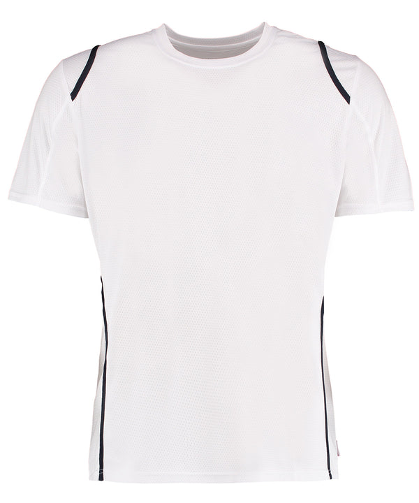 Kustom Kit Gamegear® Cooltex® T-shirt Short Sleeve (regular Fit) - White/Navy