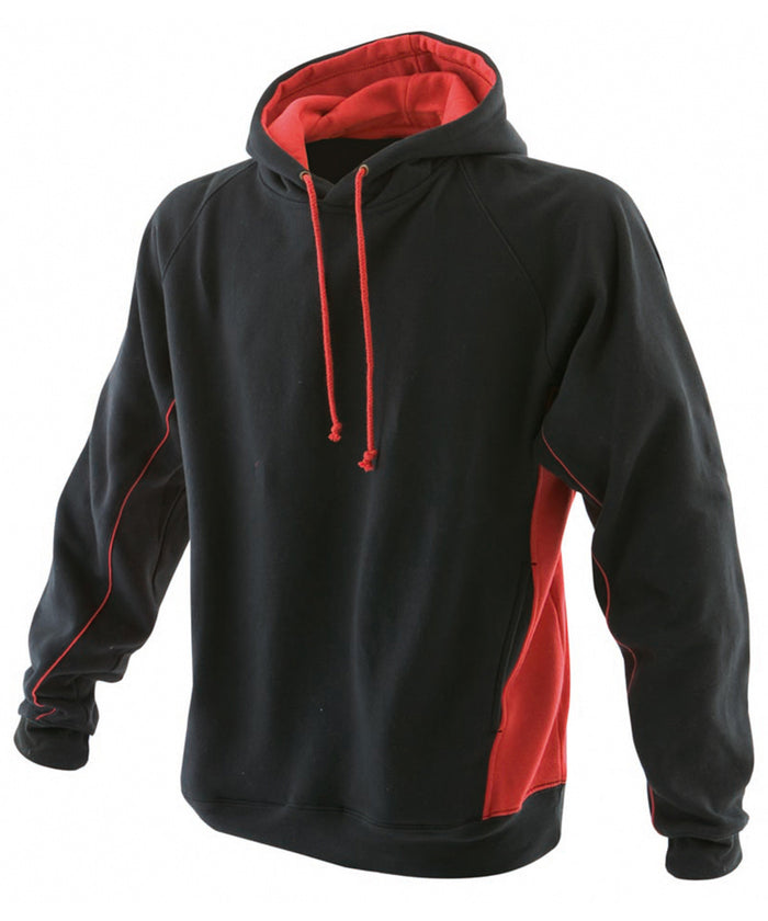 Finden & Hales Pullover Hoodie - Black/Red