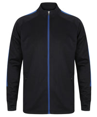 Finden & Hales Knitted Tracksuit Top - Navy/Royal*