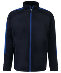 Finden & Hales Kids Knitted Tracksuit Top - Navy/Royal