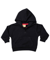 Larkwood Toddler Hooded Sweatshirt with Kangaroo Pocket - Black