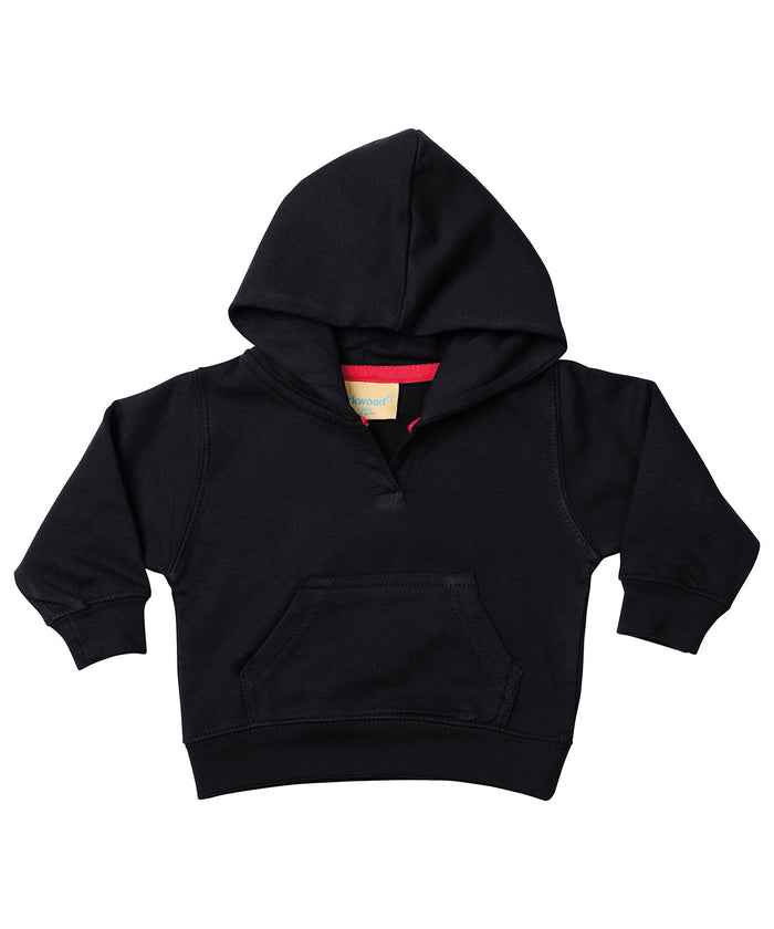 Larkwood Toddler Hooded Sweatshirt with Kangaroo Pocket - Black