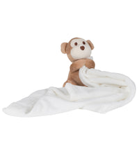 Mumbles Monkey Comforter - Cream