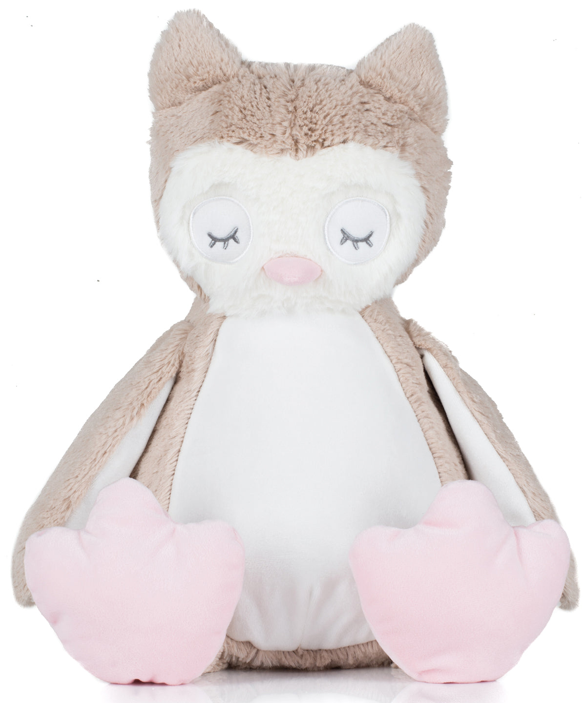 Mumbles Zippie Owl - Light Brown