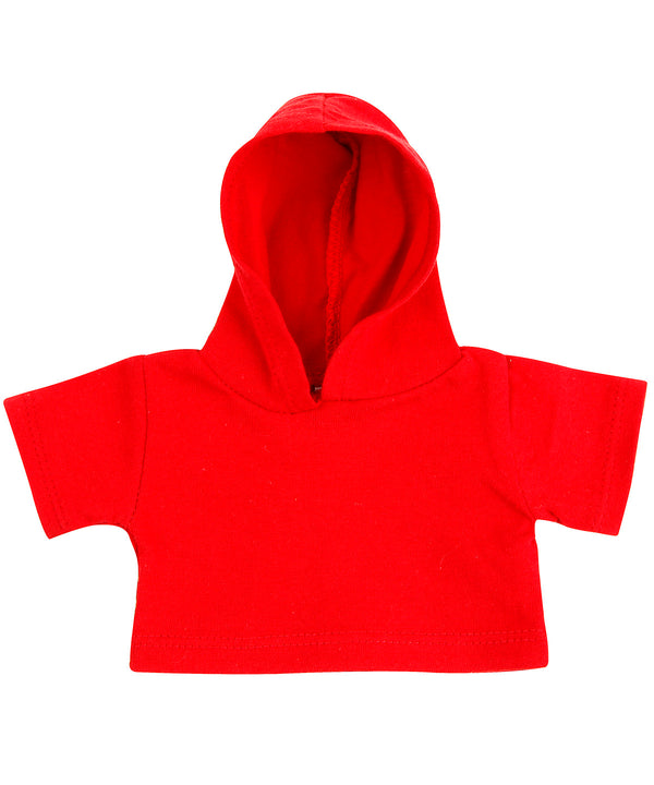 Mumbles Teddy Hoodie - Red