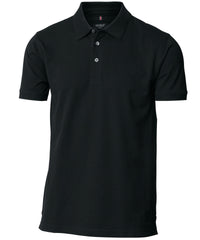 Nimbus Harvard Classic – Stretch Deluxe Polo - Black