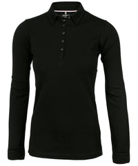 Nimbus Women’s Carlington – Deluxe Long Sleeve Polo - Black