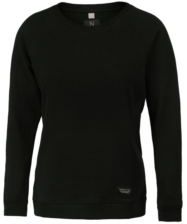 Nimbus Women’s Newport – Luxury Lightweight Crewneck - Black