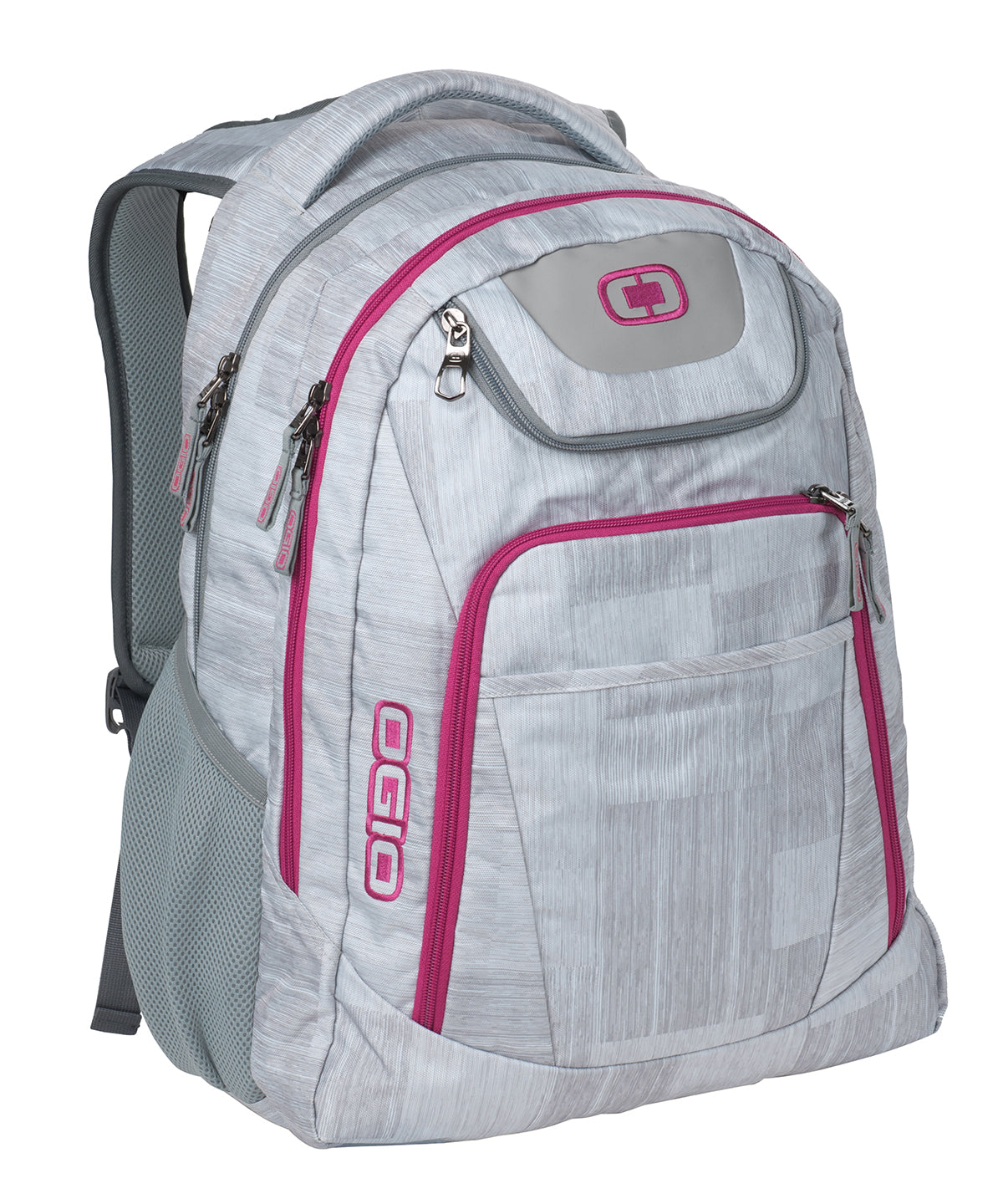 OGIO Business Excelsior Pack - Blizzard/Pink