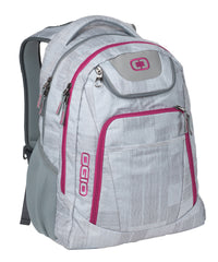 OGIO Business Excelsior Pack - Blizzard/Pink