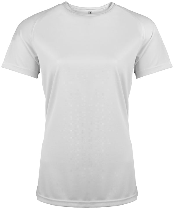 Karibanproact Ladies' Short-sleeved Sports T-shirt - White