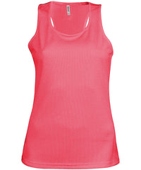 Karibanproact Ladies' Sports Vest - Fluorescent Pink