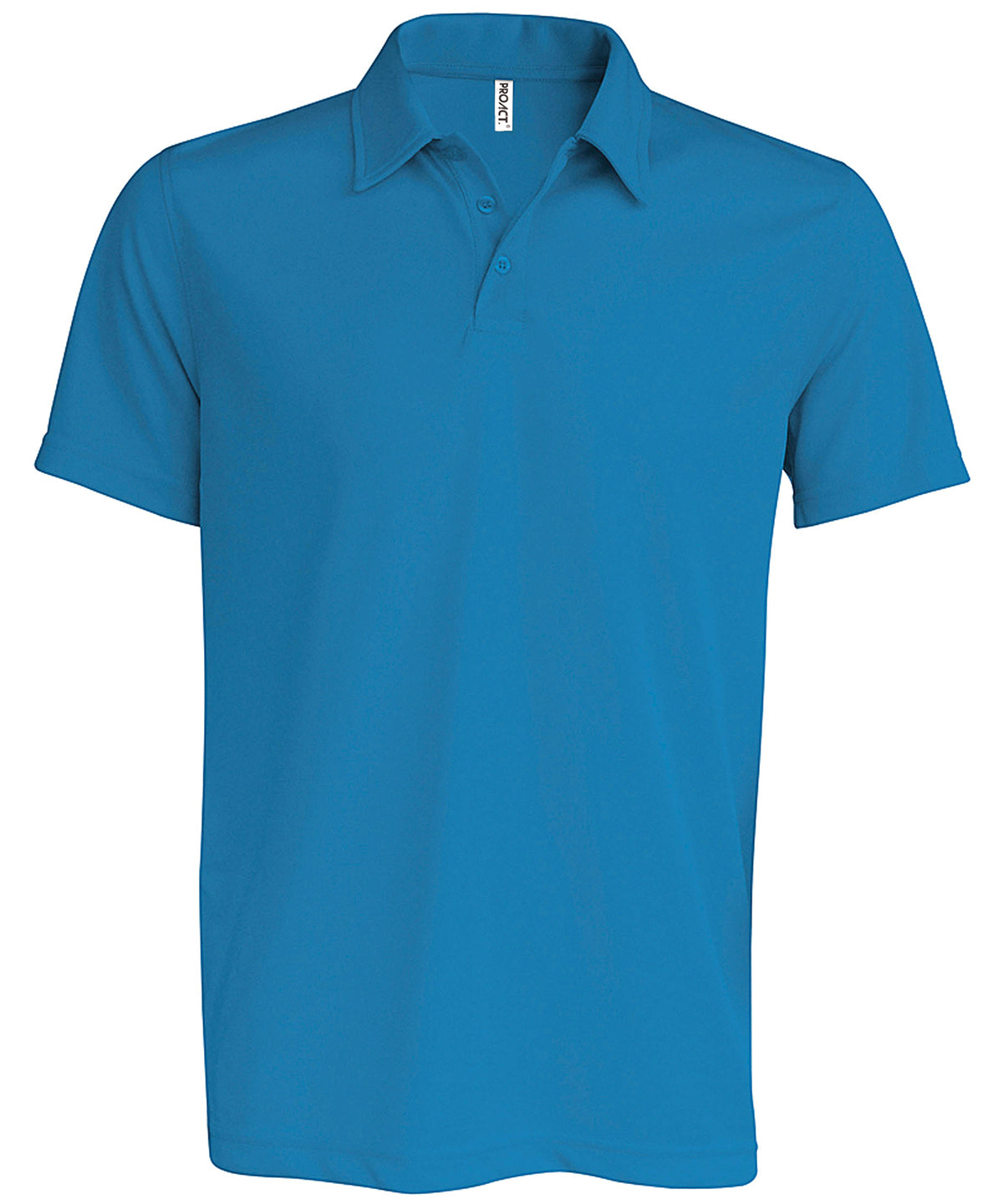 Karibanproact Men's Short-sleeved Polo Shirt - Aqua Blue